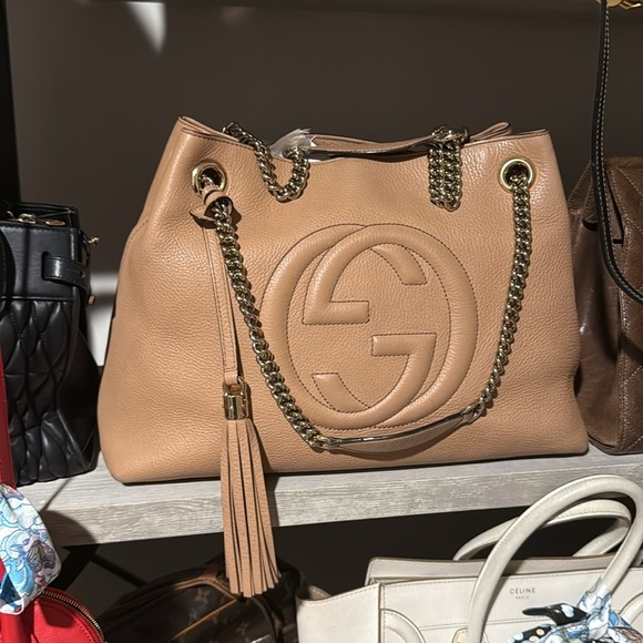 GUCCI Soho Medium Chain Shoulder Bag - Picture 17 of 17
